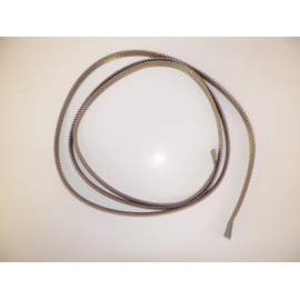 3/8" BRAIDED STAINLESS STEEL EXPANDABLE FLEX SLEEVE, WIRING HARNESS, LOOM, FLEXABLE WIRE COVER (5 FEET)