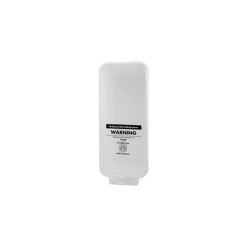 AKA1 Fire Extinguisher Cabinet - Outdoor Mounted, White with Clear
