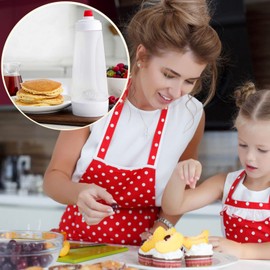 Pancake Batter Dispenser, Pancake Mix Dispenser with Whisk Ball and Stand Base, Pancake Batter Mixer with BlenderBall for Pancakes, Crepes, Waffle, Muffins, Qatayef, Cupcakes, and more