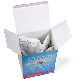 3-in-1 Complete Care for Small Quick-Up Pools up to 10 m³ Safe Disinfection and Algae Prevention for Mini Pools for One Month Especially Easy to Use Clear Effect Portion Bags (3 x 600 g)