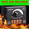 SUYOOULIN DC 12V-24V 30A LED PWM Dimming Controller Dimmer Switch,