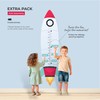 Teté The Rocket - Wooden Growth Chart for Kids |