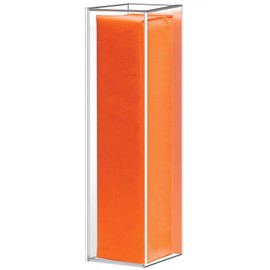 Clear Football End Zone Pylon Display Case with Mirrored, Acrylic Shadow Box for Football End Zone Pylon UV Protecting Game Day, 18.7" H x 5" L x 5" W