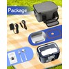 Gorgeous Cordless Electric Lunch Box, 6.7 Cups Smart Timer Auto