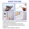 Weather Stripping Door Seal Strip,Door Strip Bottom for Doors Silicone