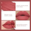 Set De 6 Labiales Handaiyan Lápiz Labial Color Rojo Mate
