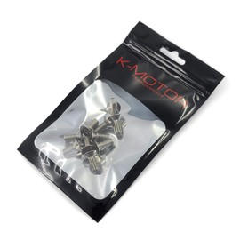 Tornillos de rotor de freno, compatibles con Honda, compatibles con Acura, acero inoxidable (paquete de 10)