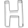Birkmann 1010711210 Letter H Cookie Cutter, 6 cm, 5 x