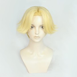 Heat Resistant Cosplay Wig, Second Castle, Inui Aosho Party, Disguise, Cosplay Wig + Bonus 3 Pieces, Includes Dedicated Net, Hairpin and Memo Pad