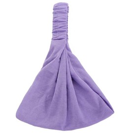 Mytoptrendz® Wide Stretchy Headbands Super Soft Cotton Stretch Headband, Extra Wide Headband, Boho Hippie Hairband 3 in 1 Hairband Hair Wrap Accessories for Yoga, Gym (Lilac)