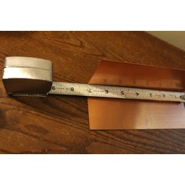 Unknown 4 Pieces Copper Chimney/Flue Step Flashing 2 1/2" X 2 1/2" X 7"