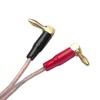 VCELINK Right Angle Banana Plugs 4 Pairs/8 Pack, 90 Degree