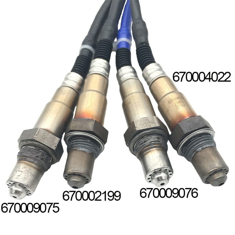 4Pcs Oxygen O2 Sensor 670004022 Oxygen Sensor Upstream and Downstream