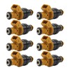 8 PCS Fuel Injector Compatible with Mustang,Ford,Lincoln,Mercury,Vehicles,4.6L,5.0L,5.4L,5.8L,E150,E250,E350,F150,F250,F350 0280150943,0280150939,0280150909