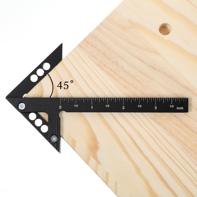 Circle Center Finder Tool Aluminum Imperial Positioning Center Finder Woodworking