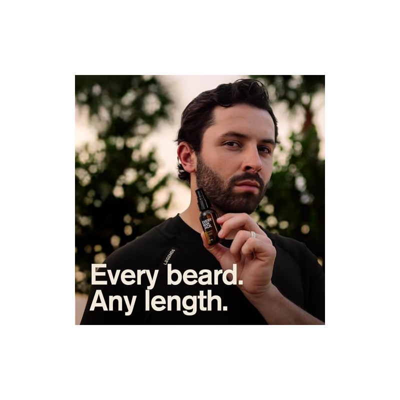 Every Man Jack Beard Oil, Sandalwood, 1.0-ounce