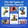 Cold Front Products Faucet Cover - Exterior Faucet Cover -