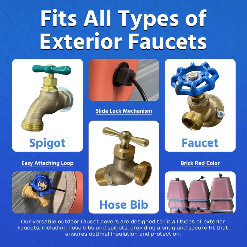 Cold Front Products Faucet Cover - Exterior Faucet Cover -