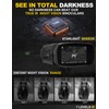 4K Night Vision Goggles - 5000mAh Rechargeable Infrared Binoculars with