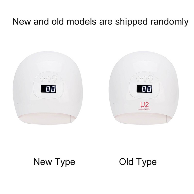 72W Professional Nail Dryer Gel Polish UV LED Light Manicure