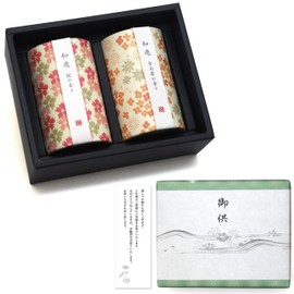 No matter what time you send it, you will not be rude for sending it as a gift special incense, First Bon Festival, Sympathy (Handing Bag Included, Handing Set), 2 Types of Scents, Japanese Style Box,