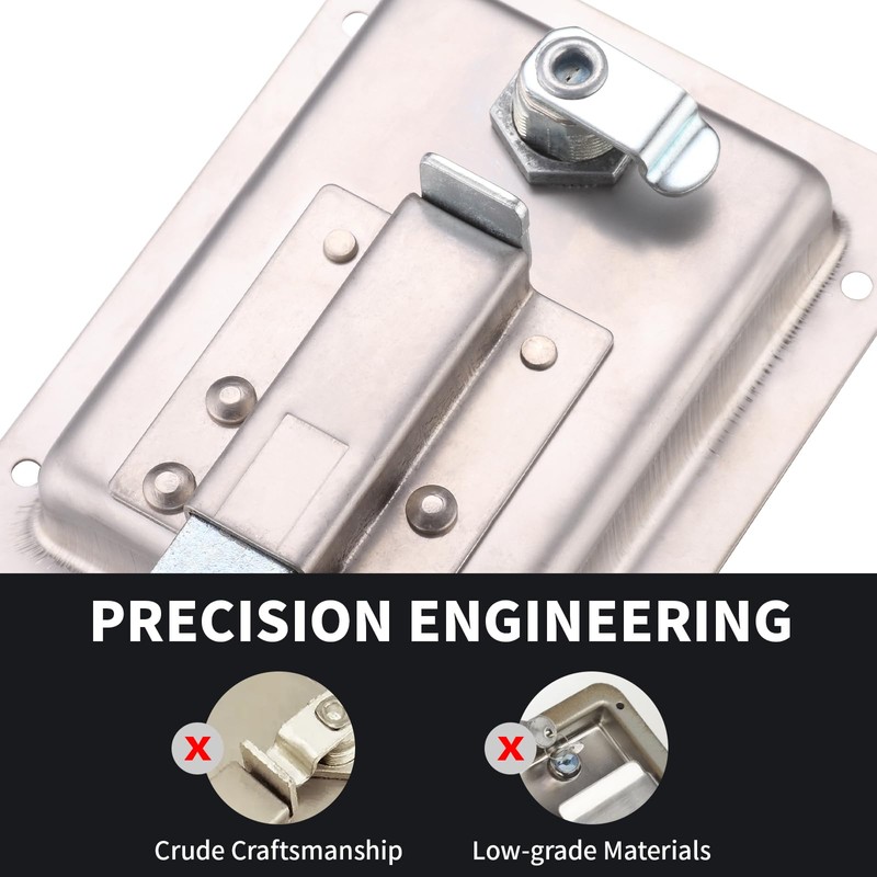 Loclink Truck Tool Box Lock Replacement kit, 2PCS Stainless Steel