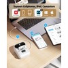 Phomemo M110 Label Printer, 3 Label Rolls Set, Upgraded Label