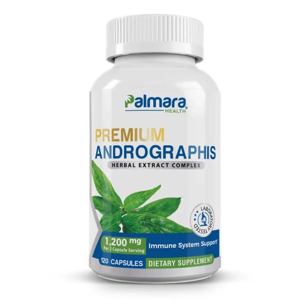 Palmara Health Andrographis by Natural Cure Labs – 1,200mg Immune