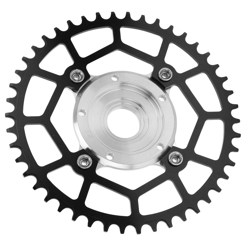 Aluminum Alloy 46T 104 BCD Chainring and Adapter Replacement for