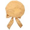 Baluue Satin Turban Care Headwrap with Bow Double Sleeping Bonnet