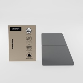 Greaton, 1.5-Inch Split Bunkie Board for Mattress/Bed Support - Fully Assembled, Improved Comfort and Support, Twin, Grey