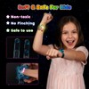 LovesTown 24PCS LED Light up Fidget Spinner Bracelets, 6 Styles