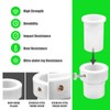 BOXOB Umbrella Pole Stabilizer Sleeve Adapter, Plastic Baja Deck Pool