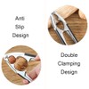 YYMEIDS Nutcracker Walnut Cracker Heavy Duty with Non-Slip Handle Stainless