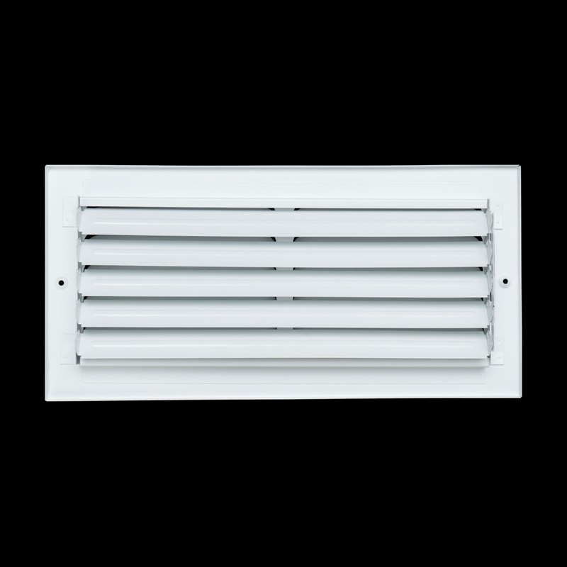 Fits 14x6 Duct Opening 1 Way Fixed Curved Blade Air