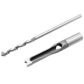 TAODAN Woodworking Square Hole Drill Bit 1/2 High Carbon Steel Hollow Chisel Mortiser Power Tool Corner Chisel Square Auger Hole Opener Used for MDF Particle Board Plywood Compressed Board Plastic