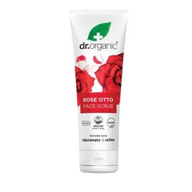Dr Organic Rose Otto Face Scrub 125ml
