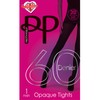 Pretty Polly Women's 60d 3d Premium Opaques Tights, Black (Black