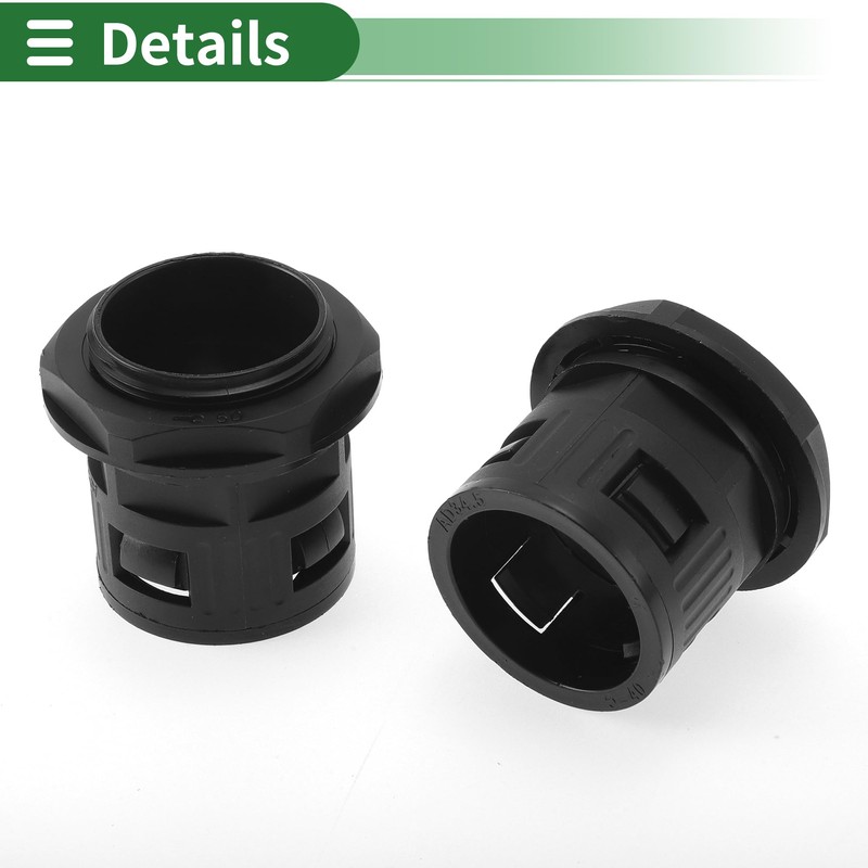 Partuto M40x1.5 Cable Glands 34.5mm / 1.36" Bellows Quick Connector