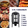 Realcook Charcoal BBQ Smoker Grill - 20 Inch Vertical Smoker