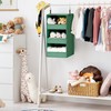 GRANNY SAYS 3-Shelf Closet Organizers and Storage, Foldable Hanging Closet