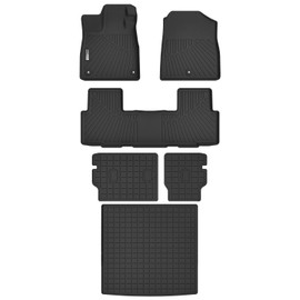 XINSHANGXIU Floor Mats & Cargo Liner for 2026 Honda Passport,TPE All Weather Protection Slush Floor Liner for 2026 Honda Passport Accessories(Trunk Mat+Backrest Mat+Floor Mat)