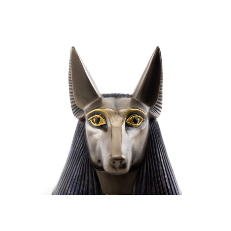 Top Collection Ancient Egyptian Replica Canopic Jar - Decorative Anubis