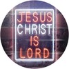 Jesus Christ is Lord Room Display Dual Color LED Neon