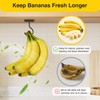 Josmimic Under Cabinet Banana Hook Adhesive - 2 Pack Sticky
