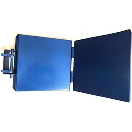 Made in Mexico Blue Manual Flower/Corn All Metal Tortilla Maker Press 12x12 inch Square