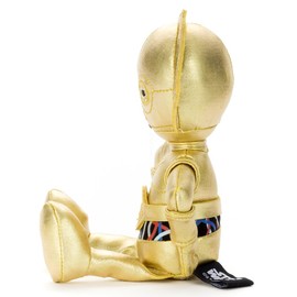 Star Wars beans collection C-3PO stuffed toy sitting height about 14cm