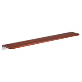 Monoprice Mahogany Universal Soundbar Shelf - 42 Inch, 33 lbs Weight Capacity, Easy Assembly, Durable, Resist Wear and Tear
