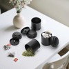Lawei 9 Pack Tea Tin Canister with Airtight Double Lids,