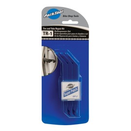 PARKTOOL TR-1 Tube Repair Kit, Puncture Repair Kit, Includes 3 Tire Levers and 6 Patches